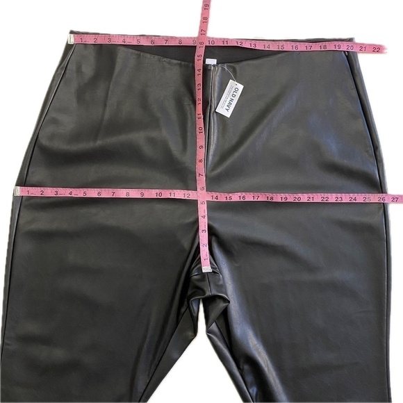 Old Navy Extra High-Rise Faux-Leather Skinny Pants, Black, Size 24, NWT - Picture 10 of 16